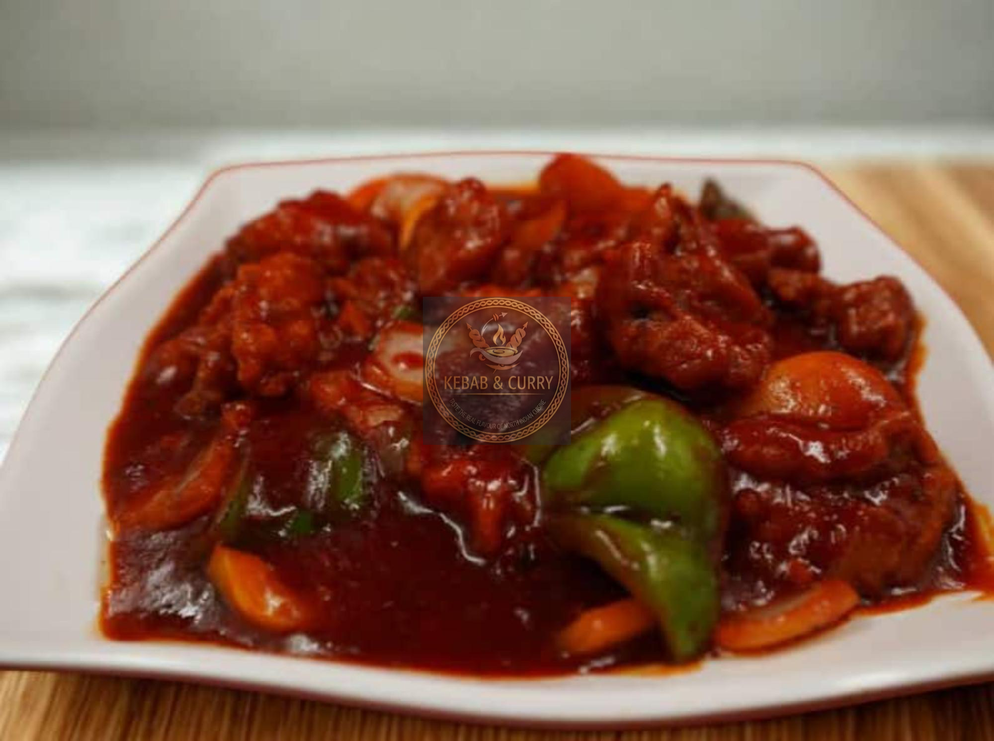 Schezwan Chicken Gravy[kc]